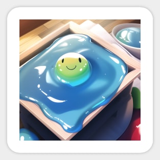 My Smile in Slime Sticker